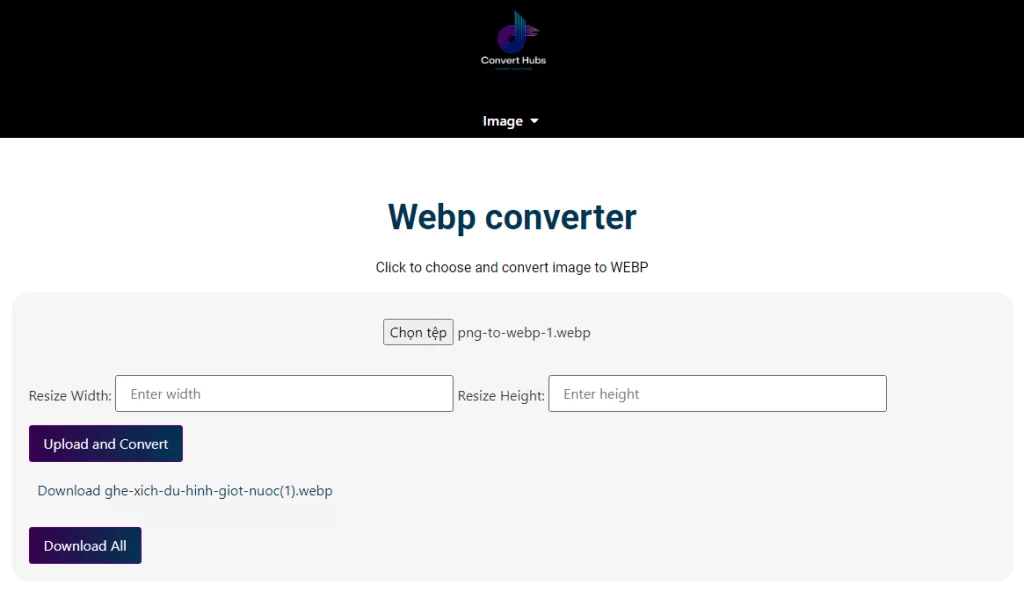 WEBP Conversion is a simple process